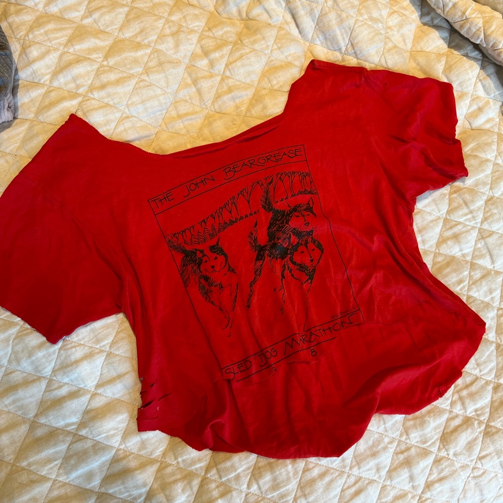 LF Vintage crop tee